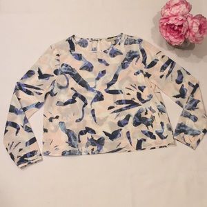 NWT Banana Republic multi colored loose fit top